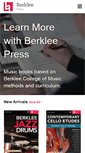 Mobile Screenshot of berkleepress.com